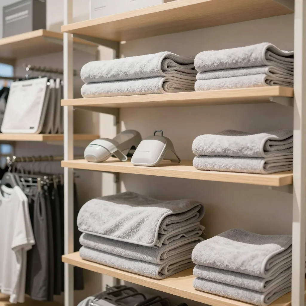 Diagram showing evaporative cooling process with fabric layers